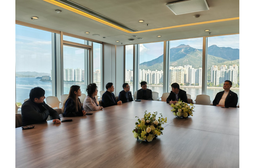 大中華癌病基金會參觀到訪香港中文大學醫院