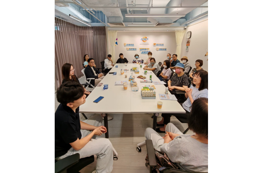 大中華癌病基金會六月病友生日會 最多病友參與的一次 共慶生命與希望